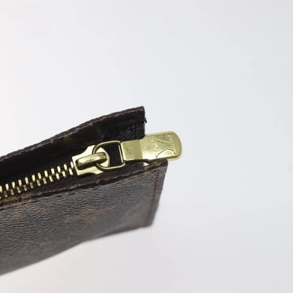 LOUIS VUITTON Monogram Bucket PM Accessory Pouch LV Auth 131680 - Picture 9 of 16